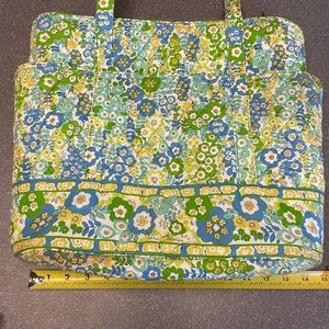 Sunny Vera Bradley tote in bright print.